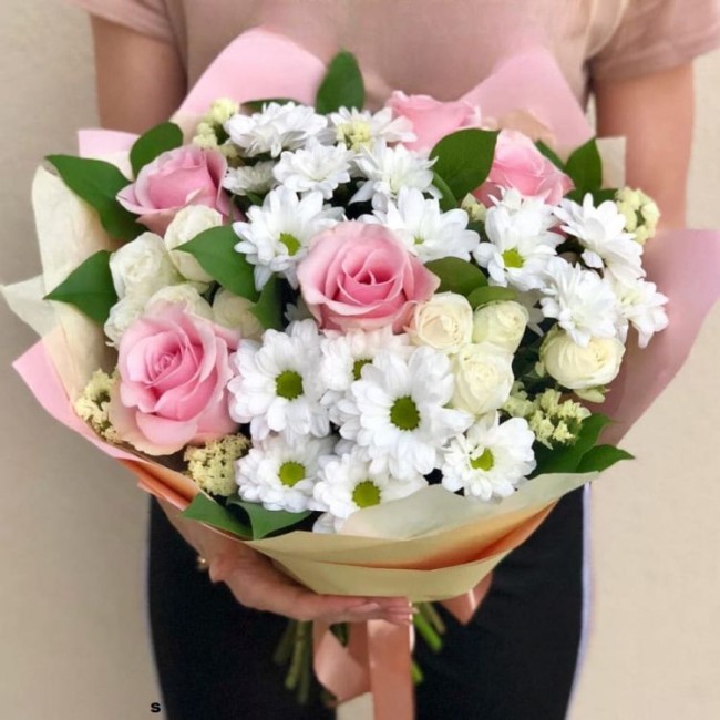 Букет цветов "Жизнерадостный"